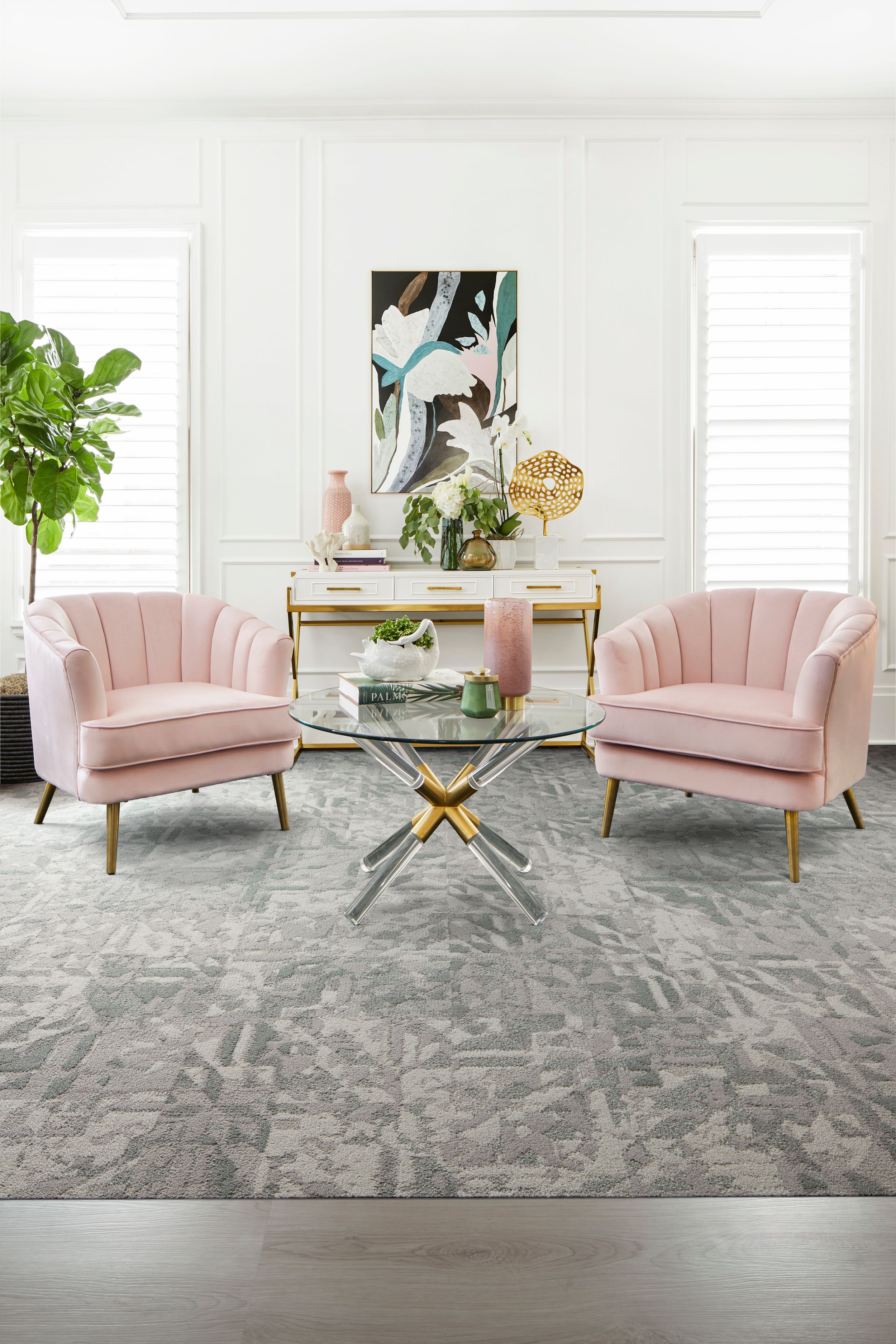 CARPET: Head Over Heals M1032, Sage, Non Directional, LVT: Level Set, Sand Dune, Ashlar image number 2